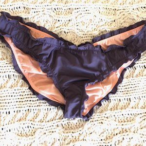 Ruched Cheeky Bikini Bottom